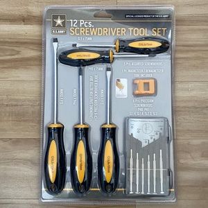 12 Piece Screwdriver Set